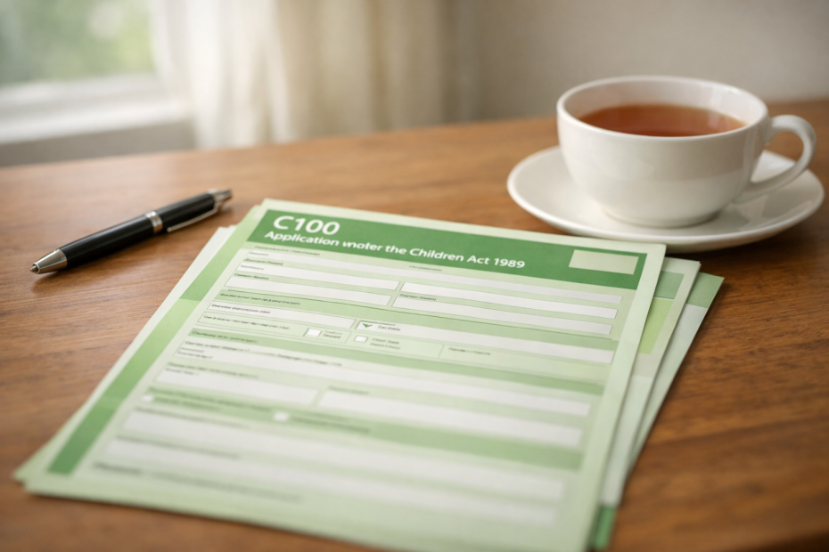 How to Fill In C100 Form 2026: Step-by-Step Guide | UK